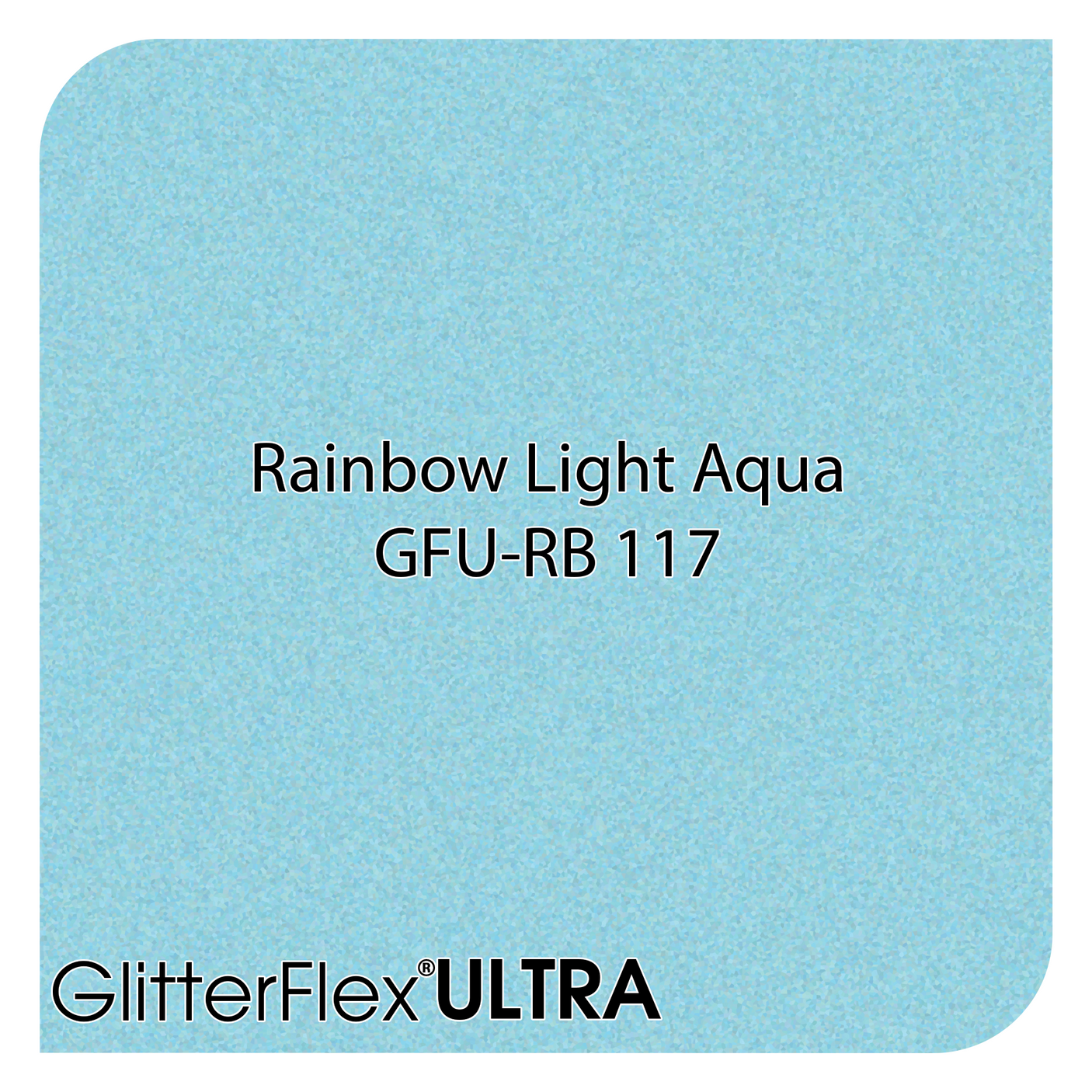 GlitterFlex® Ultra - Rainbow - 12" x 20" Sheet