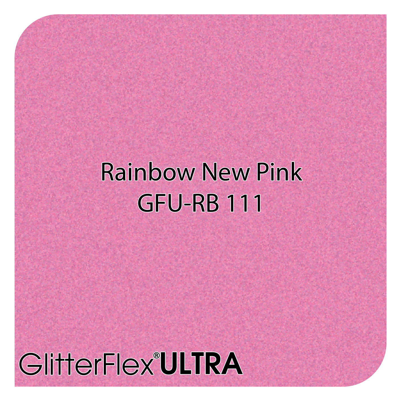 GlitterFlex® Ultra - Rainbow - 12" x 20" Sheet