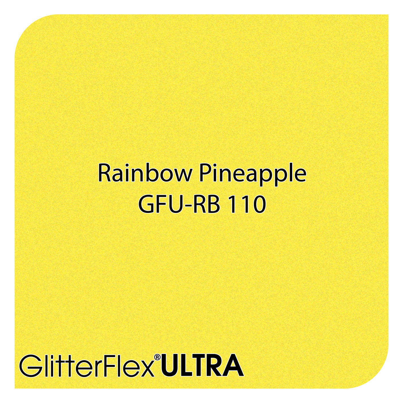 GlitterFlex® Ultra - Rainbow - 12" x 20" Sheet