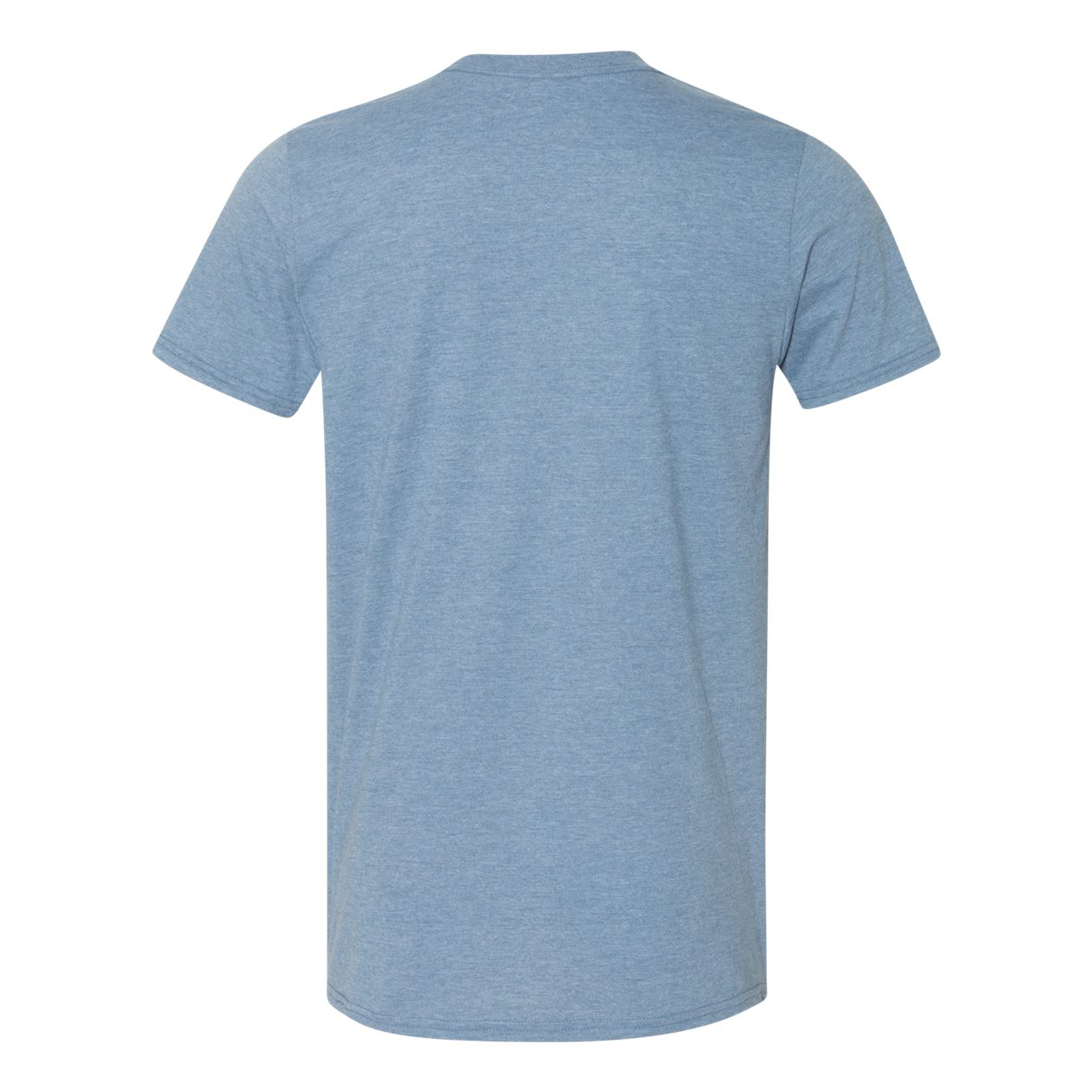 Gildan T-Shirt Uomo Ultra Cotton – Maroon/Heatherindigo – Taglia M – Tessuto Pesante 100% Cotone