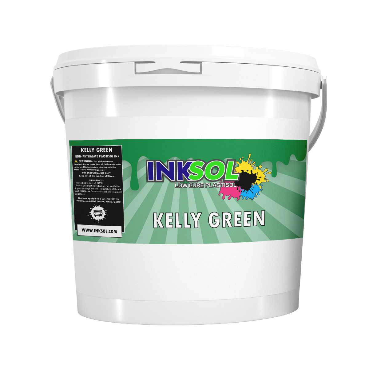InkSol™ Low Cure Plastisol Kelly Green