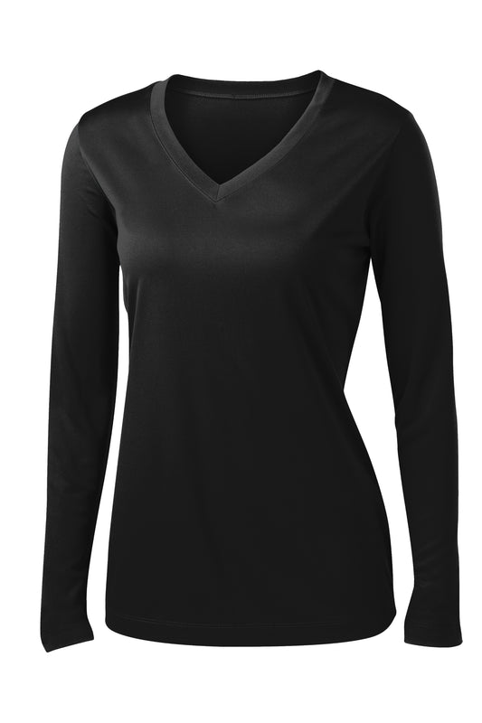 Sport-Tek® Women's Long Sleeve - Black