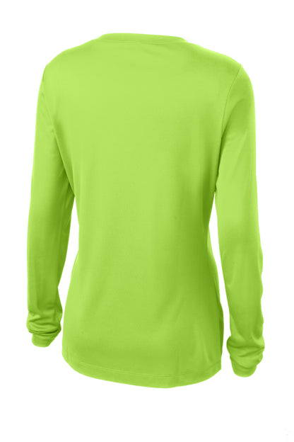Sport-Tek® Women's Long Sleeve - Lime Shock