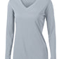 Sport-Tek® Women's Long Sleeve - Silver