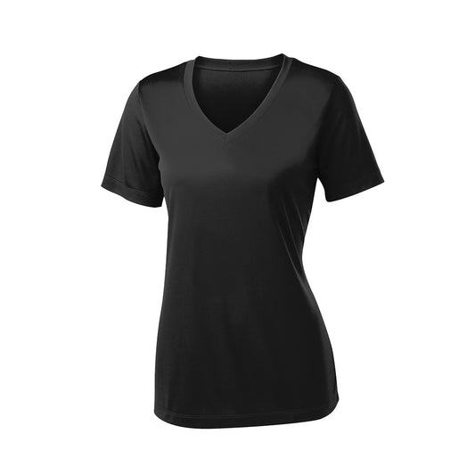 Black - Sport-Tek® Women's Short Sleeve