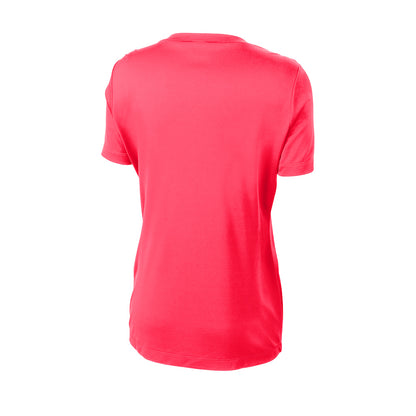 Hot Coral - Sport-Tek® Women's Short Sleeve