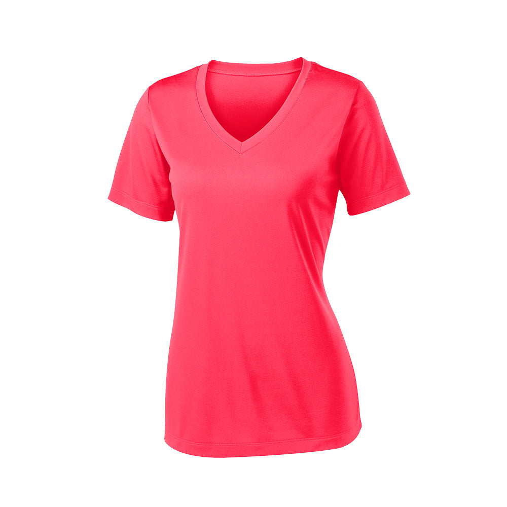 Hot Coral - Sport-Tek® Women's Short Sleeve