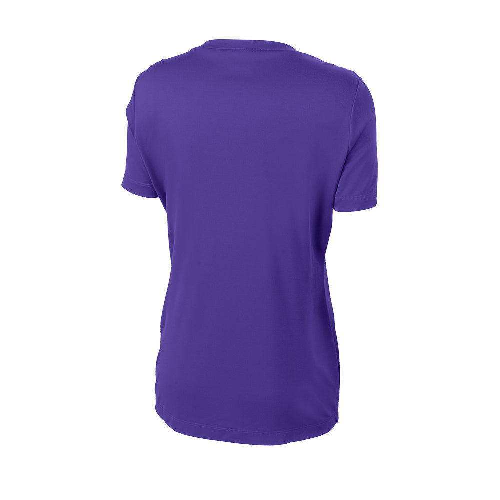 Purple - Sport-Tek® Women's Short Sleeve