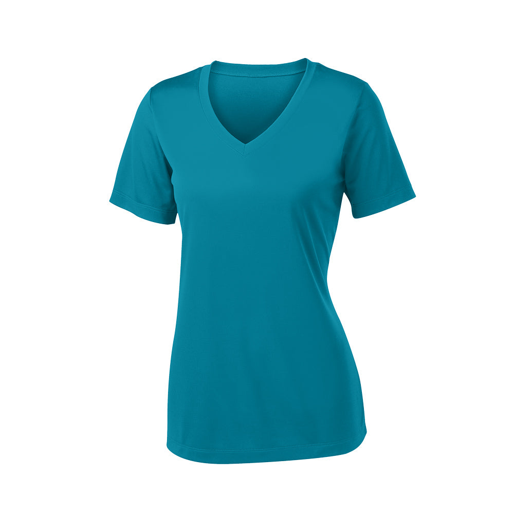 Tropic Blue - Sport-Tek® Women's Short Sleeve