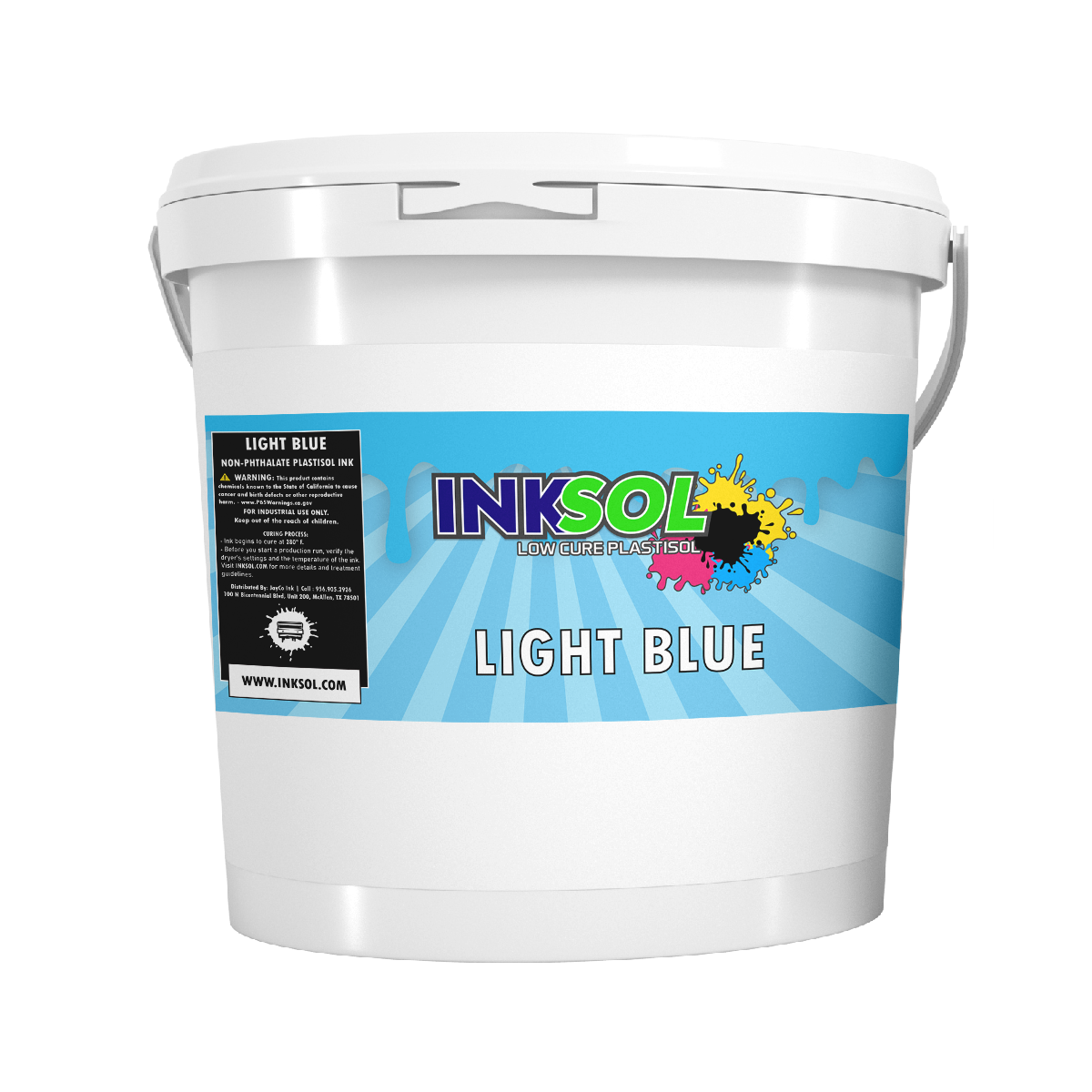 InkSol™ Low Cure Plastisol Light Blue
