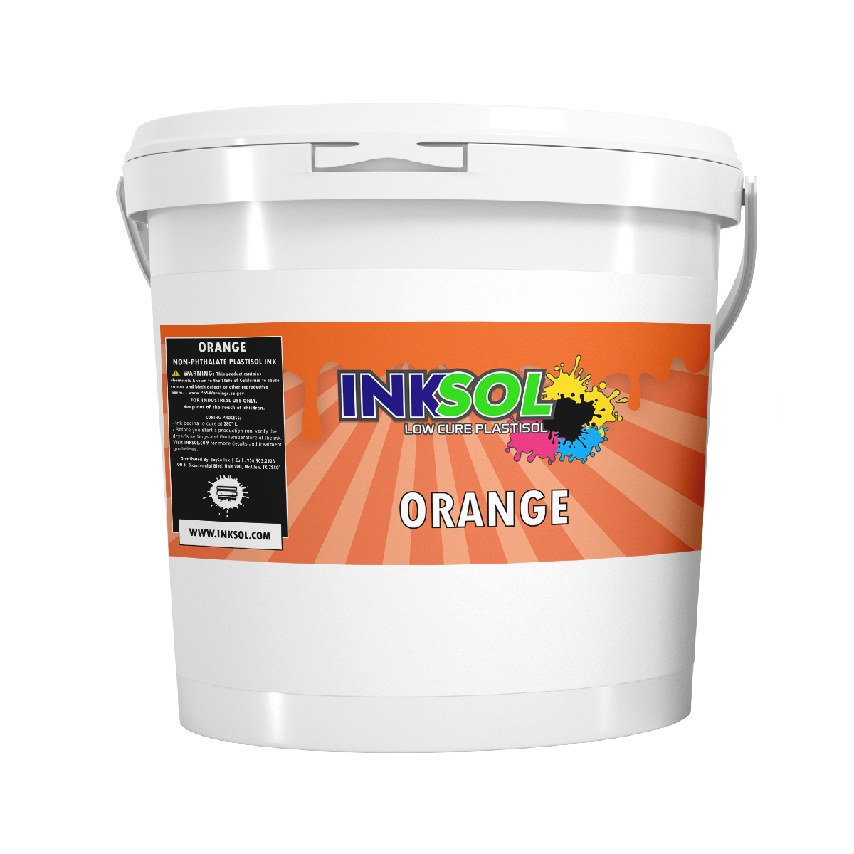 InkSol™ Low Cure Plastisol Orange