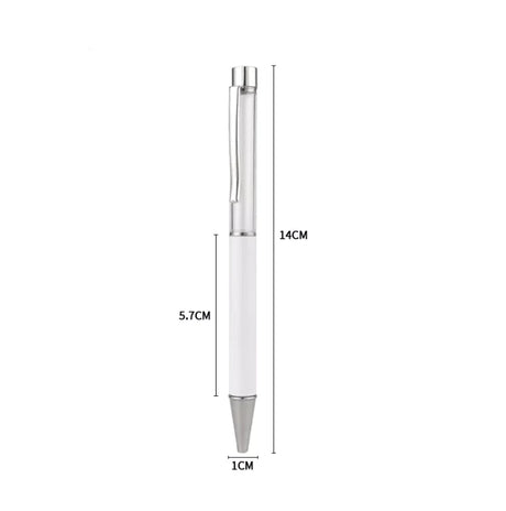 Snow Globe Sublimation Pen w/ Shrink Wrap