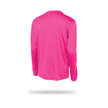 Sport-Tek® Men's - Long Sleeve Neon Pink