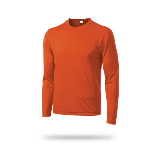 Sport-Tek® Men's - Long Sleeve Deep Orange