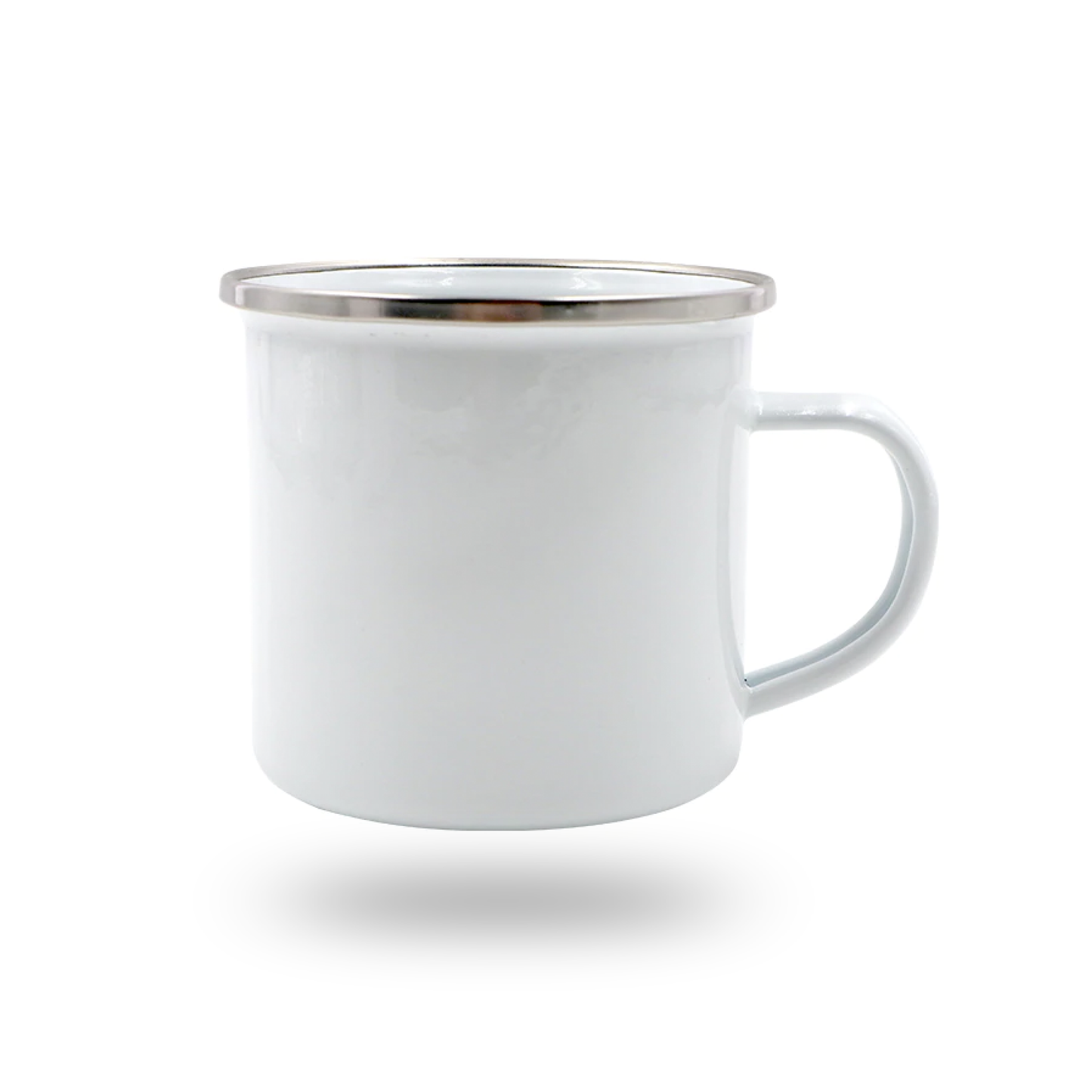 Metal Coffee Mug with Lid - 10 oz.