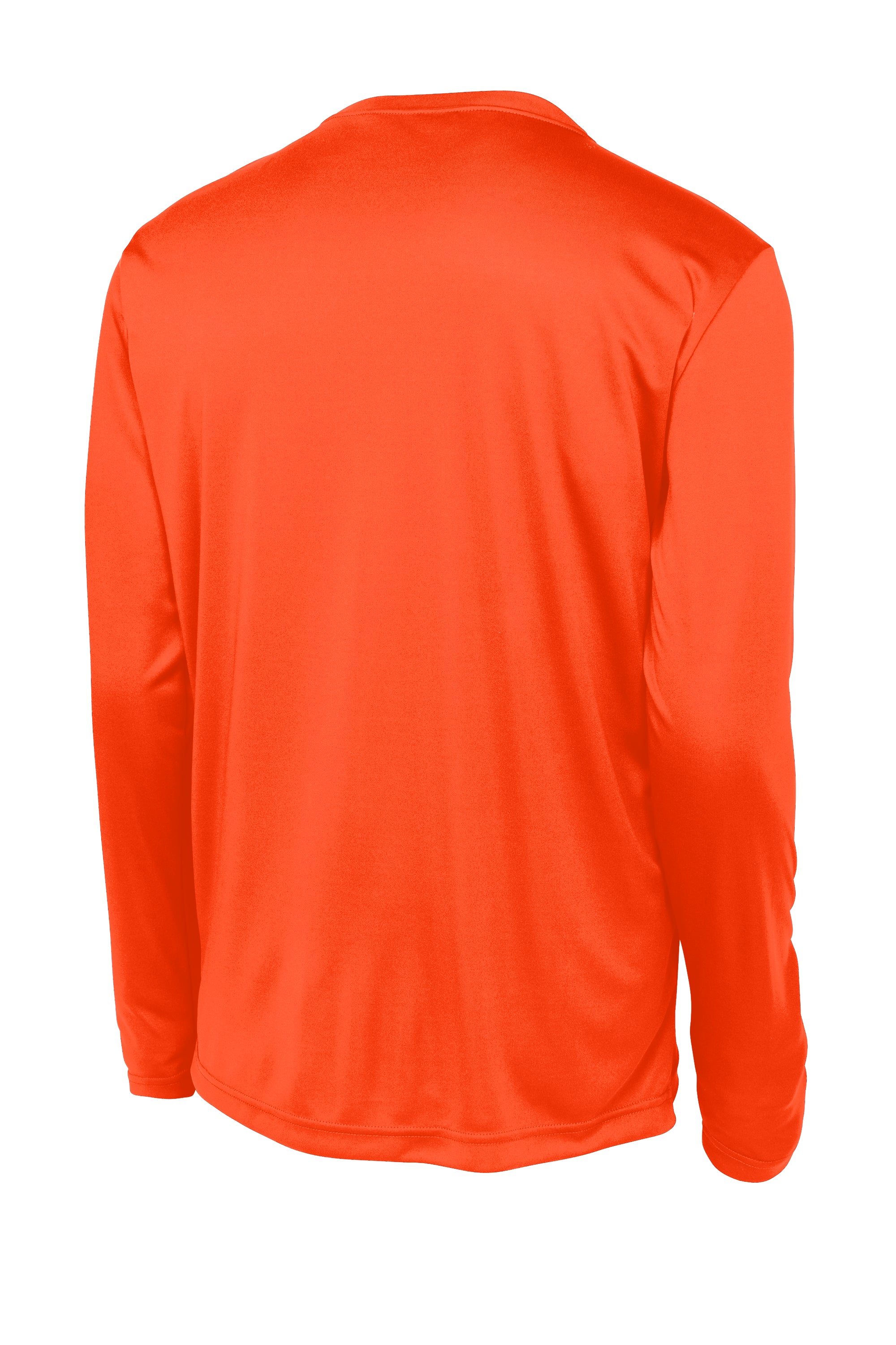 Sport Tek Youth Long Sleeve Neon Orange