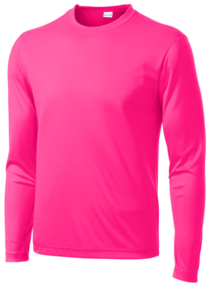Sport-Tek® Youth Long Sleeve - Neon Pink