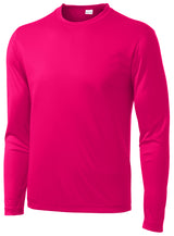 Sport-Tek® Youth Long Sleeve - Pink Raspberry