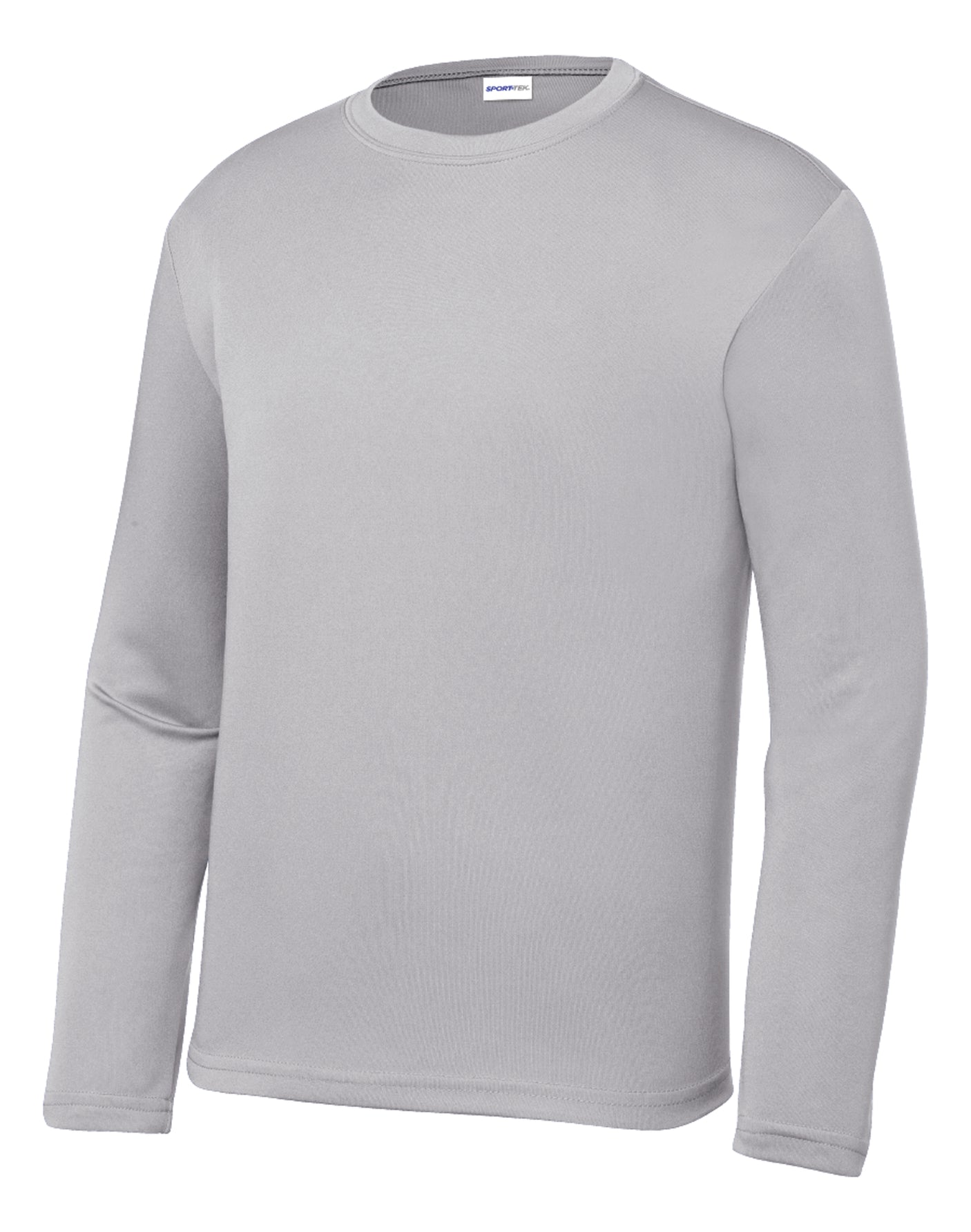 Sport-Tek® Youth Long Sleeve - Silver