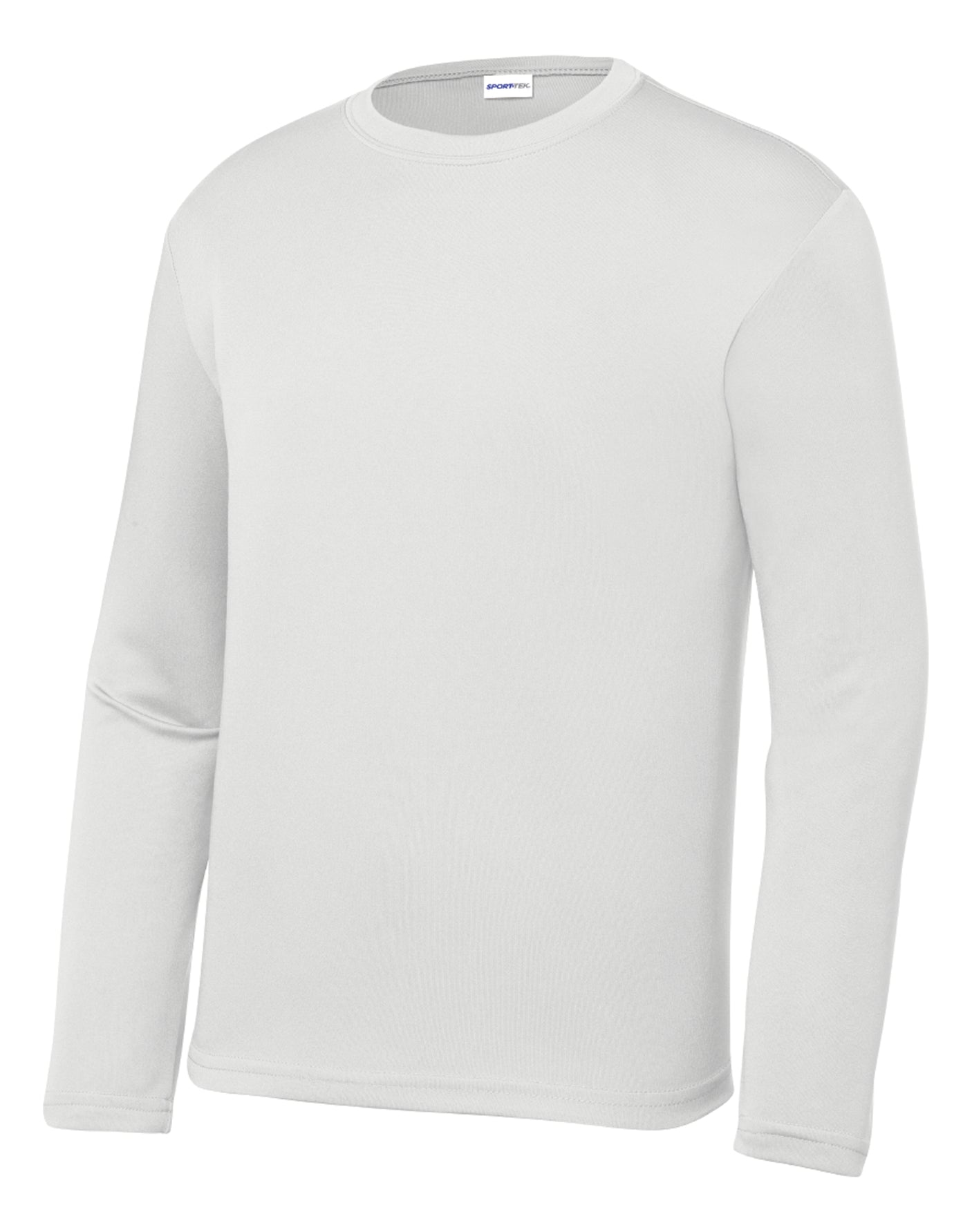 Sport-Tek® Youth Long Sleeve - White