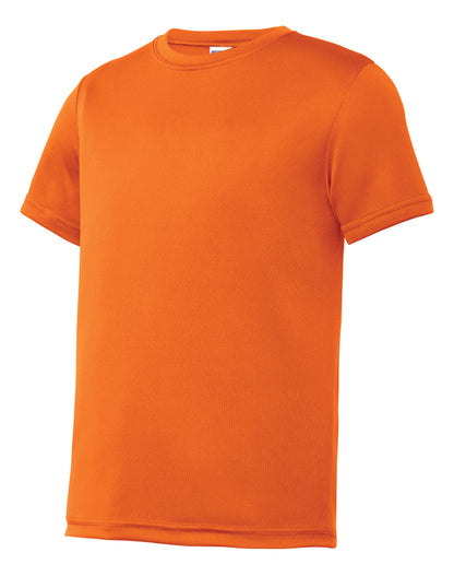 Sport-Tek® Youth Short Sleeve - Deep Orange