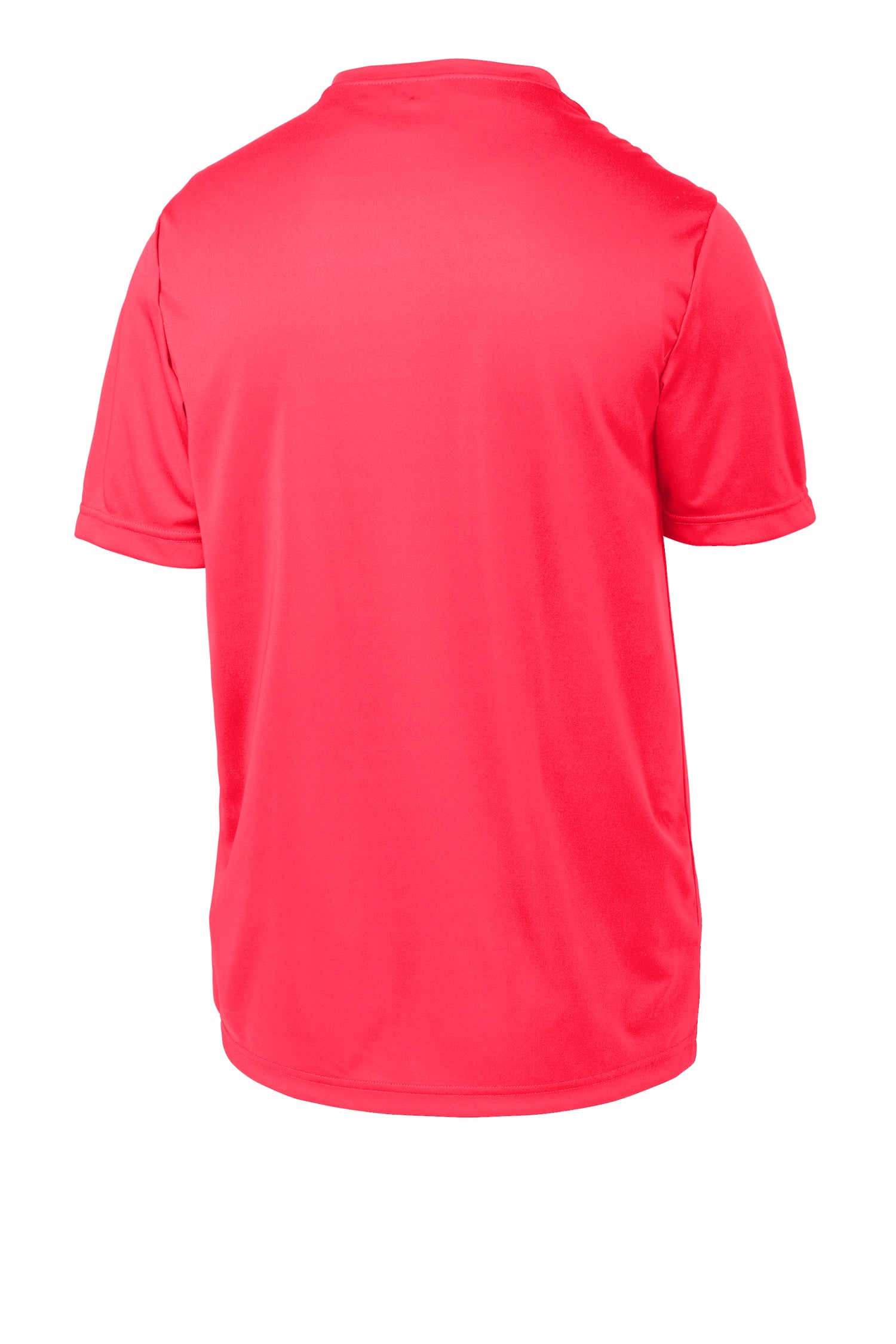 Sport-Tek® Youth Short Sleeve - Hot Coral