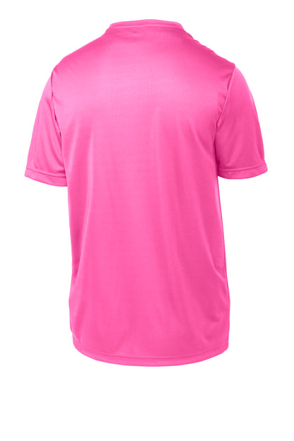 Sport-Tek® Youth Short Sleeve - Neon Pink