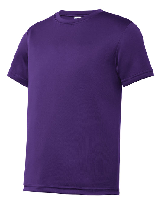 Sport-Tek® Youth Short Sleeve - Purple
