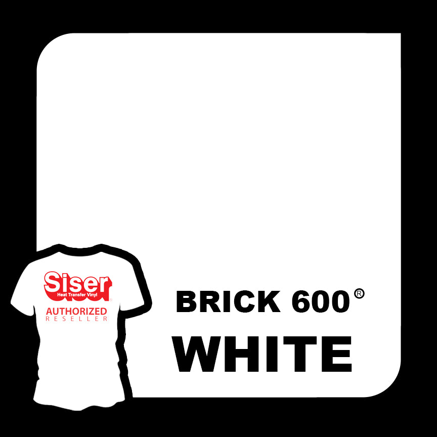 Single Sheet Siser Brick 600 HTV Heat Transfer Vinyl 12