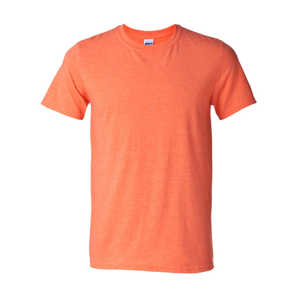 Gildan Heather Orange SoftStyle 64000
